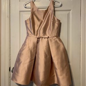 Knee length blush dress w pockets - NWT